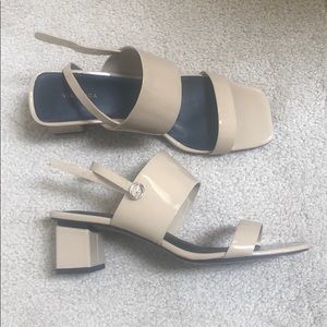 💗Via Spiga Forte Block Heel Sandal